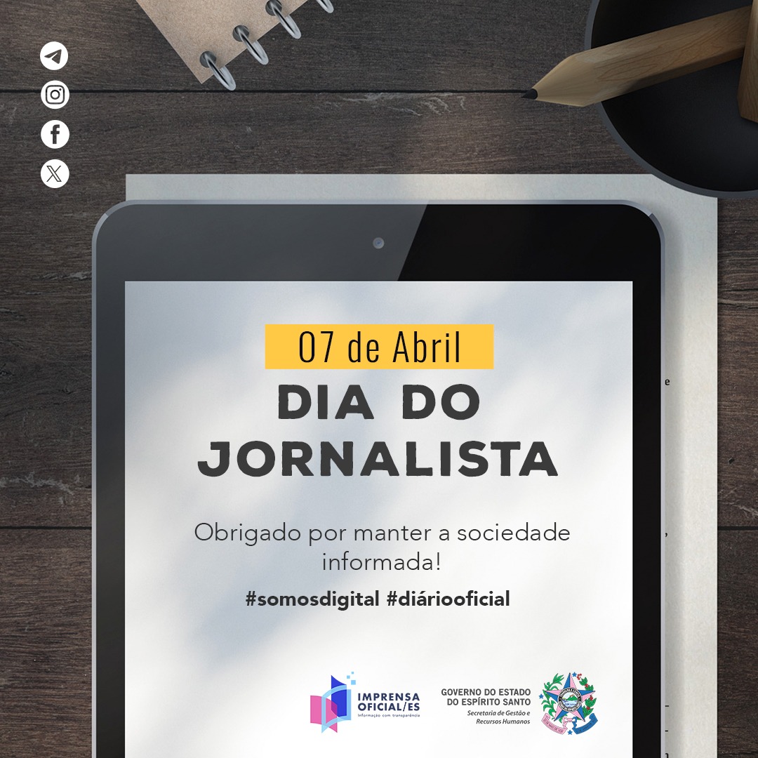 Dia do Jornalista