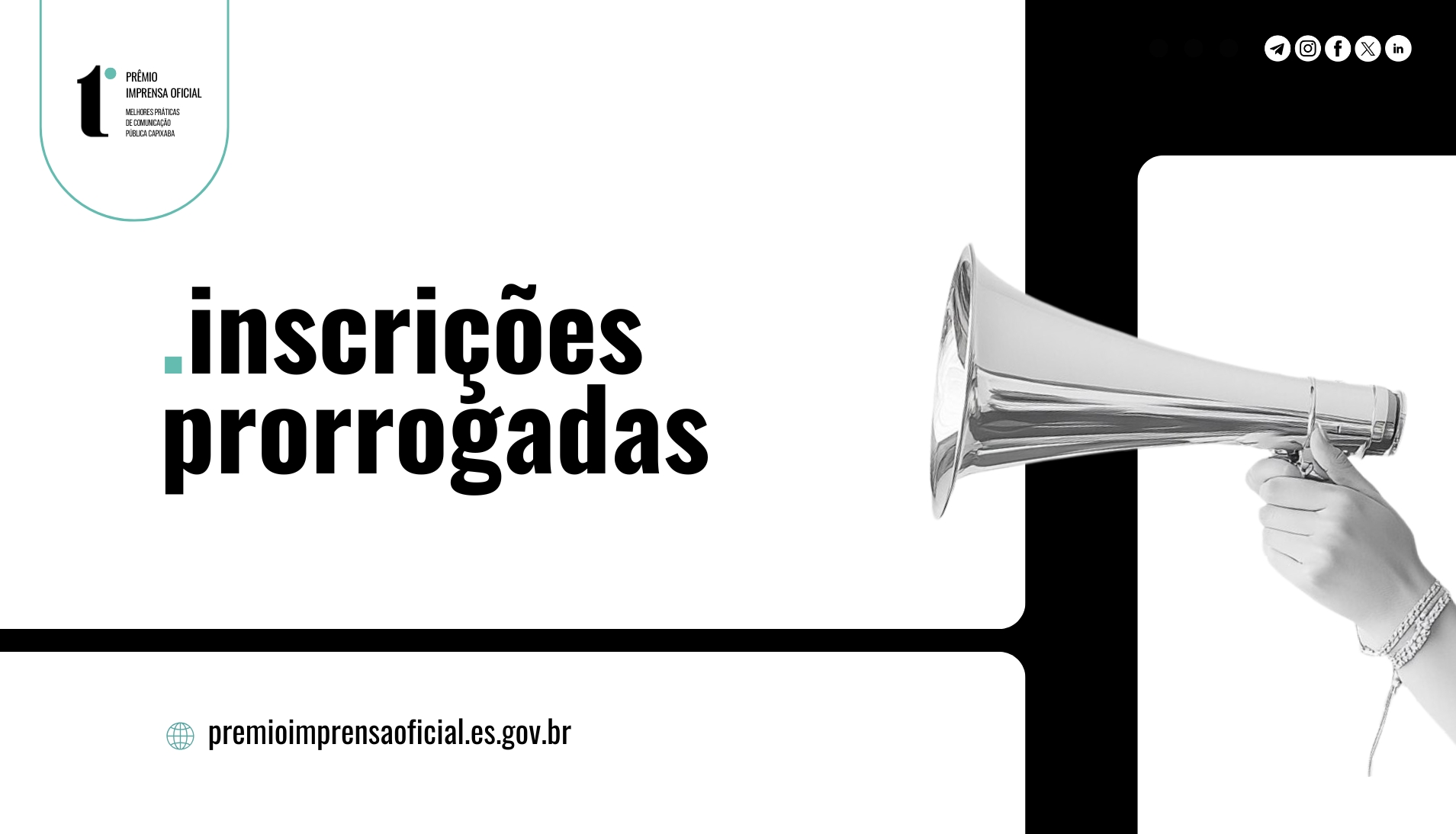 CAPA MATÉRIA - PRORROGAÇÃO